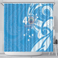 FSM Micronesia Shower Curtain 40th Independence Anniversary LT05 - Polynesian Pride