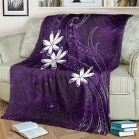 Tahiti Matarii Blanket Tahitian Spring Purple Galaxy LT05 - Polynesian Pride