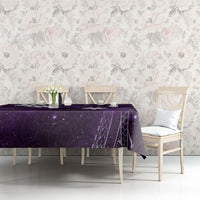 Tahiti Matarii Tablecloth Tahitian Spring Purple Galaxy LT05 - Polynesian Pride