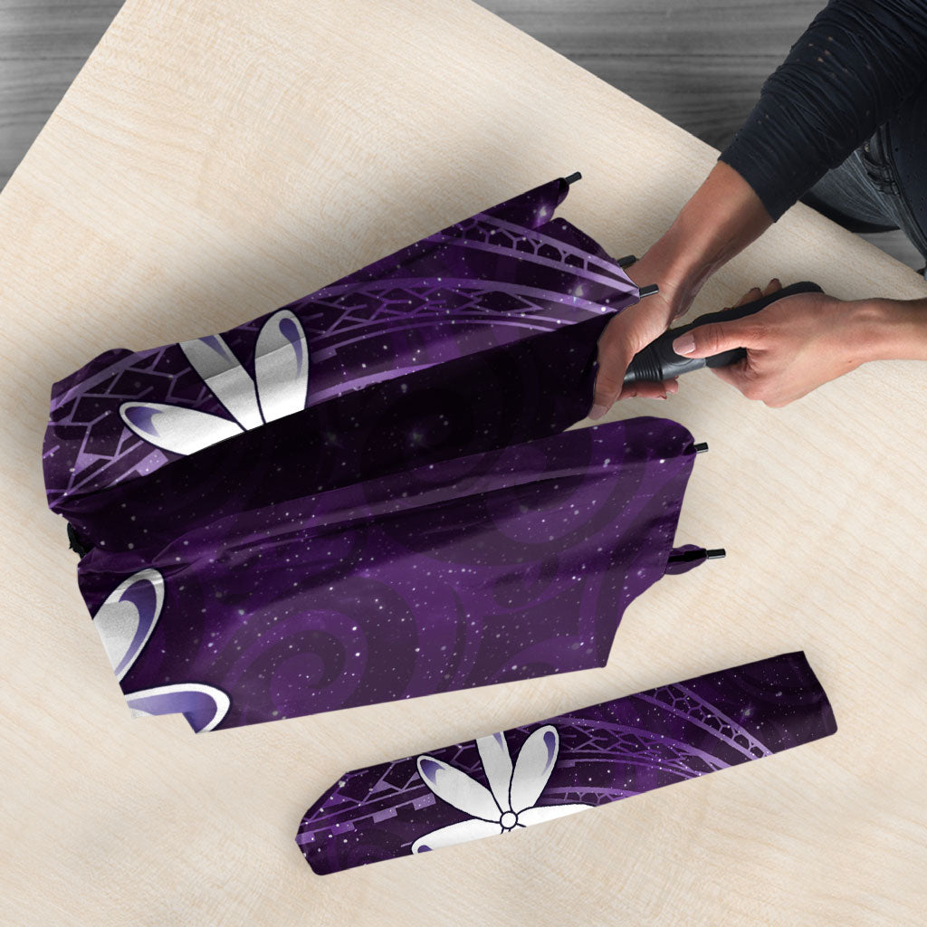 Tahiti Matarii Umbrella Tahitian Spring Purple Galaxy LT05 - Polynesian Pride