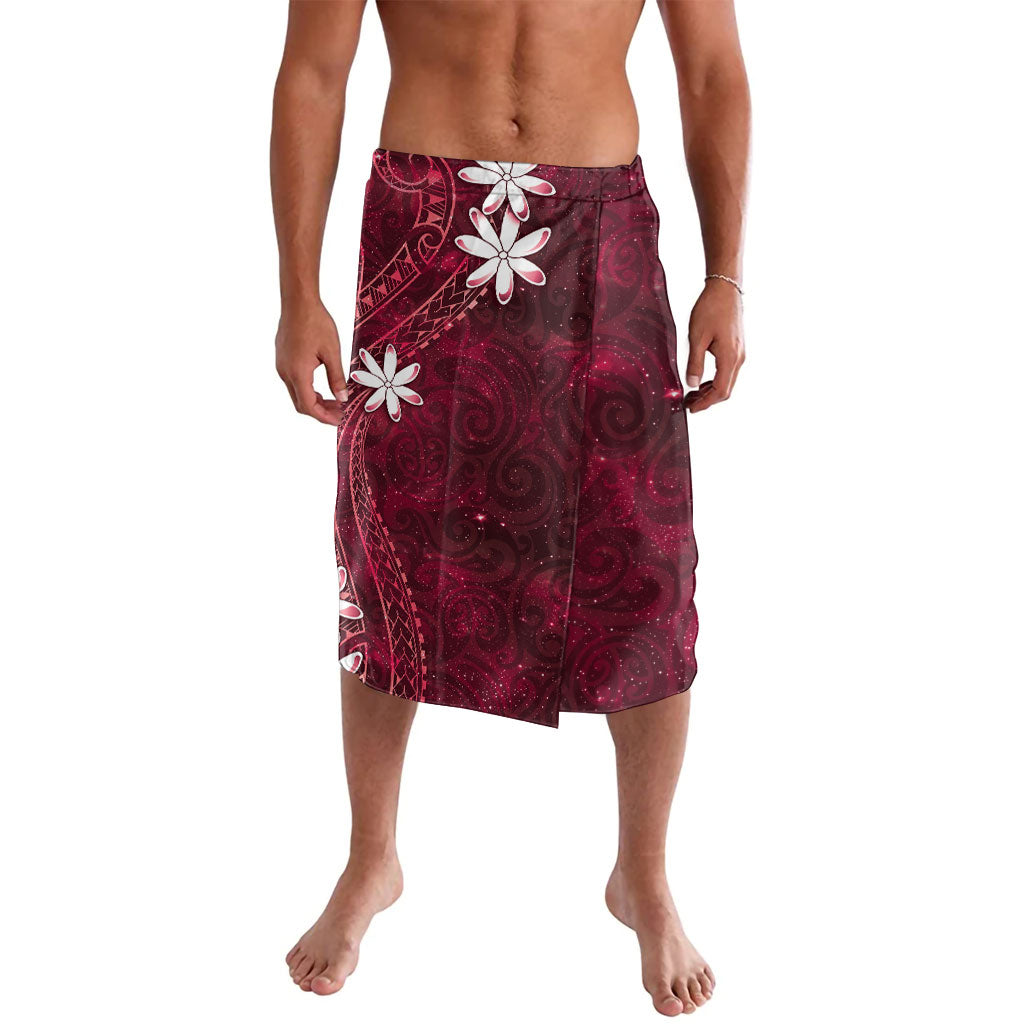 Tahiti Matarii Lavalava Tahitian Spring Red Galaxy LT05 Red - Polynesian Pride