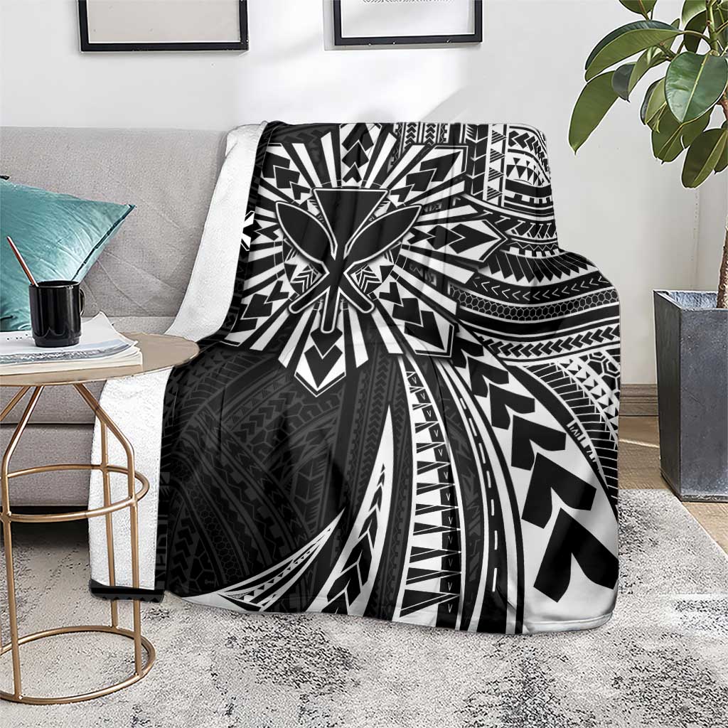Hawaii And Philippines Blanket Kanaka Maoli With Tribal Sun Together Black