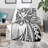 Hawaii And Philippines Blanket Kanaka Maoli With Tribal Sun Together White