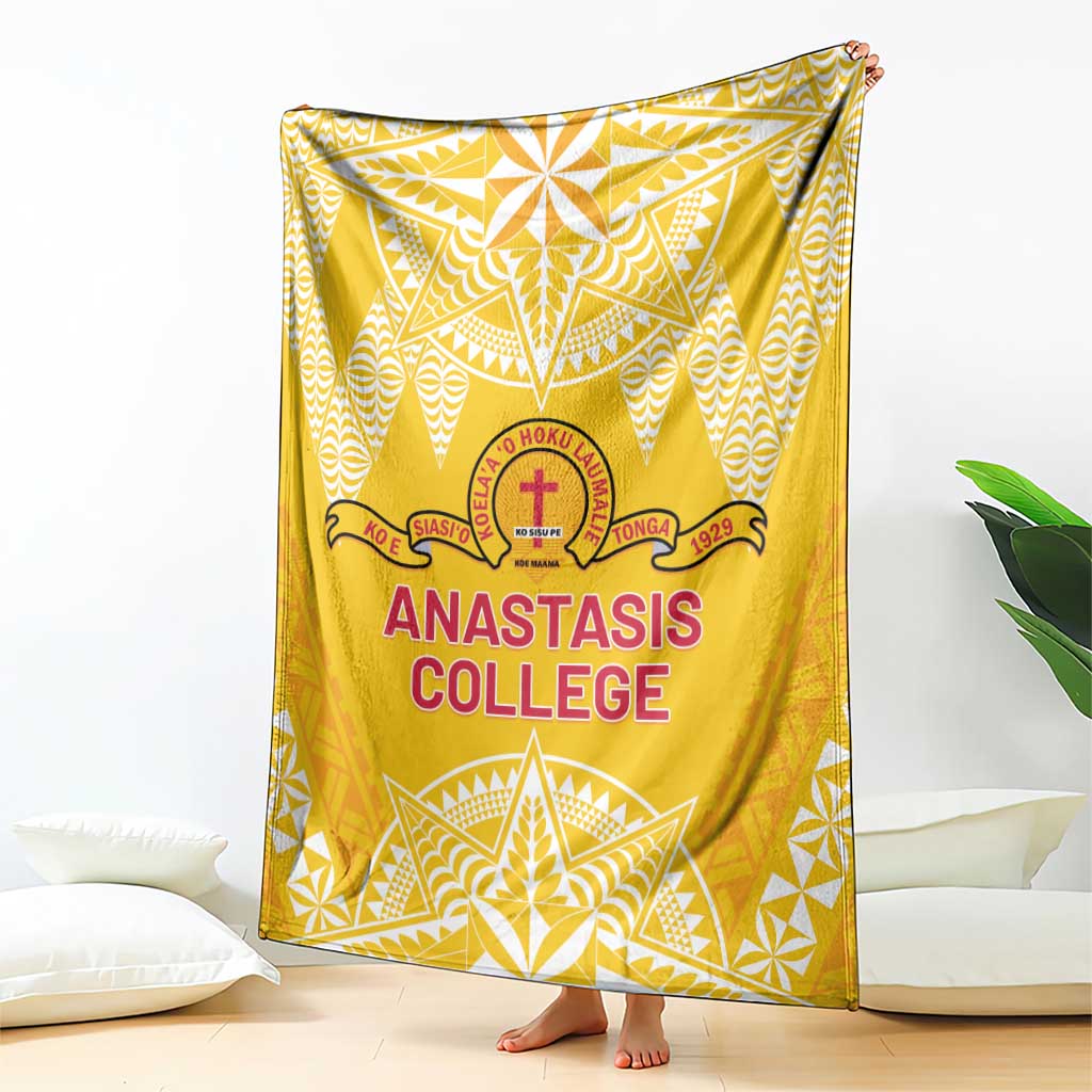 Anastasis College Blanket Tonga Ngatu Pattern LT05 - Polynesian Pride