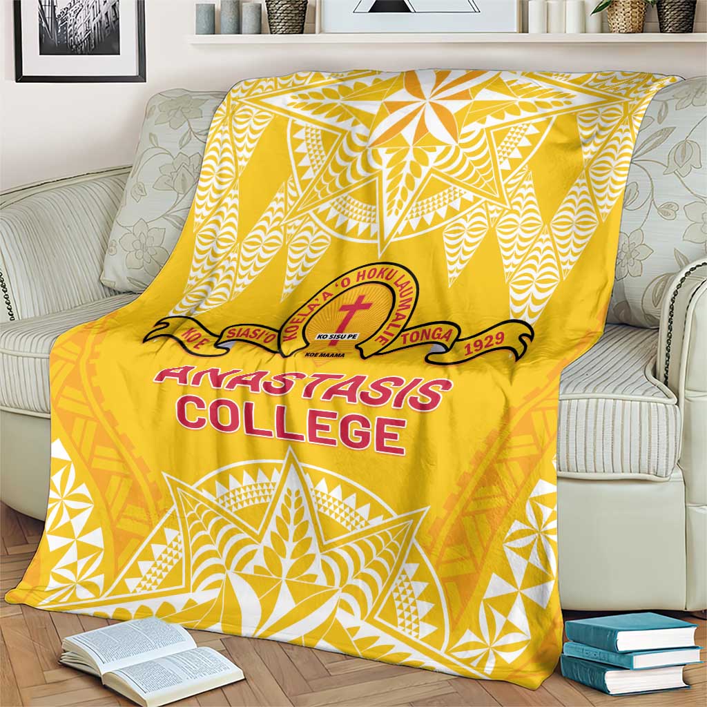 Anastasis College Blanket Tonga Ngatu Pattern LT05 - Polynesian Pride