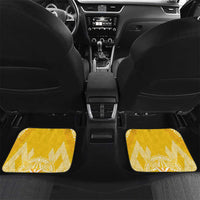 Personalised Anastasis College Car Mats Tonga Ngatu Pattern - Polynesian Pride