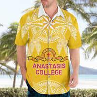 Personalised Anastasis College Hawaiian Shirt Tonga Ngatu Pattern LT05 - Polynesian Pride