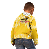 Personalised Anastasis College Kid Hoodie Tonga Ngatu Pattern LT05 - Polynesian Pride