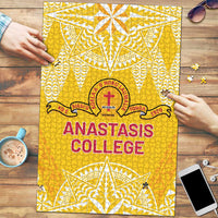 Anastasis College Puzzle Tonga Ngatu Pattern - Polynesian Pride