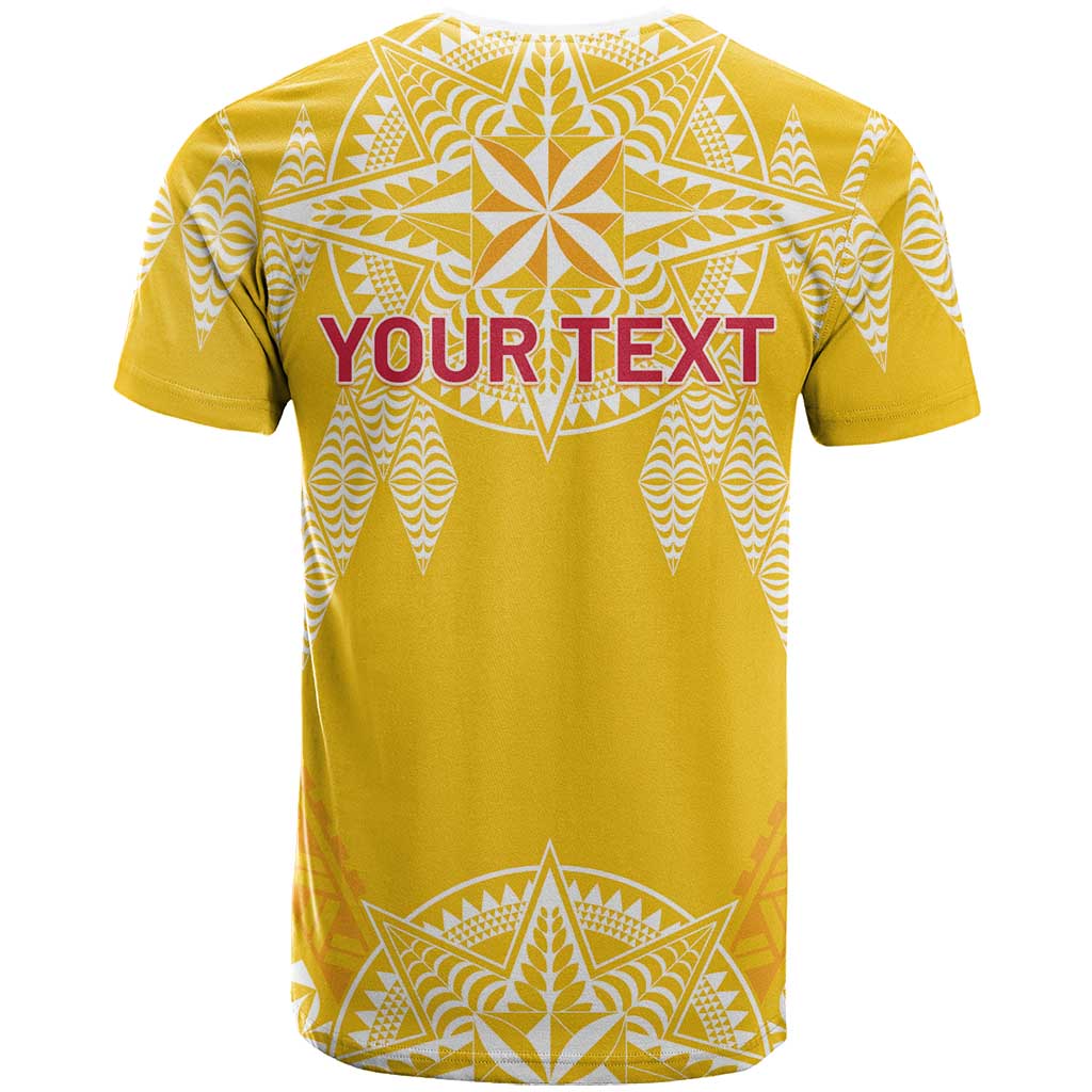 Personalised Anastasis College T Shirt Tonga Ngatu Pattern LT05 - Polynesian Pride