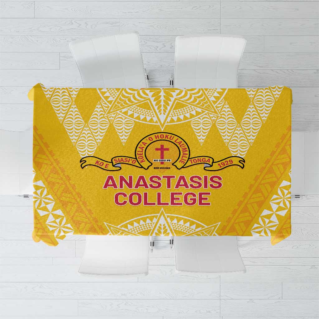 Anastasis College Tablecloth Tonga Ngatu Pattern - Polynesian Pride