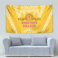Anastasis College Tapestry Tonga Ngatu Pattern LT05 - Polynesian Pride