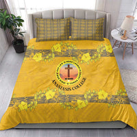 Tonga Anastasis College Bedding Set Tongan Ngatu Kupesi Pattern LT05 - Polynesian Pride