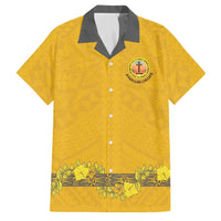 Tonga Anastasis College Family Matching Mermaid Dress and Hawaiian Shirt Tongan Ngatu Kupesi Pattern - Polynesian Pride