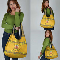 Tonga Anastasis College Grocery Bag Tongan Ngatu Kupesi Pattern LT05 - Polynesian Pride