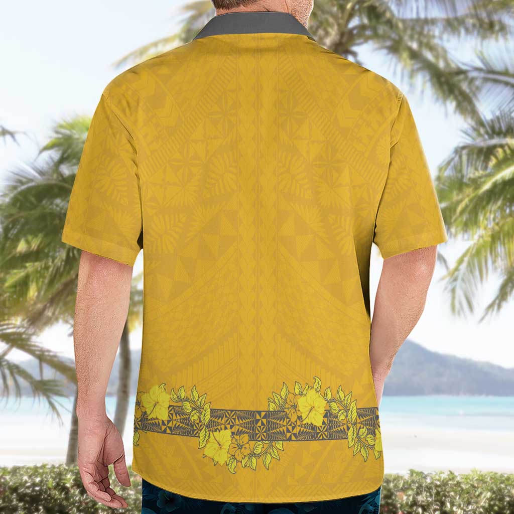 Tonga Anastasis College Hawaiian Shirt Tongan Ngatu Kupesi Pattern LT05 - Polynesian Pride