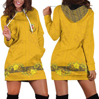 Tonga Anastasis College Hoodie Dress Tongan Ngatu Kupesi Pattern LT05 - Polynesian Pride