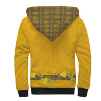 Tonga Anastasis College Sherpa Hoodie Tongan Ngatu Kupesi Pattern - Polynesian Pride
