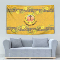 Tonga Anastasis College Tapestry Tongan Ngatu Kupesi Pattern LT05 - Polynesian Pride