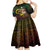Personalised Vanuatu Custom Chiefs Day Kid Short Sleeve Dress Pig Tusk Simple Style LT05 - Polynesian Pride