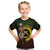 Personalised Vanuatu Custom Chiefs Day Kid T Shirt Pig Tusk Simple Style LT05 Black - Polynesian Pride