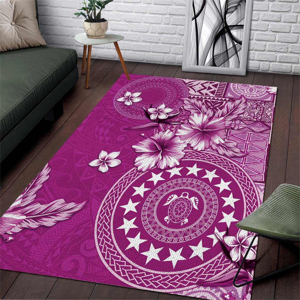 Cook Islands Area Rug Fandango Hibiscus And Stars