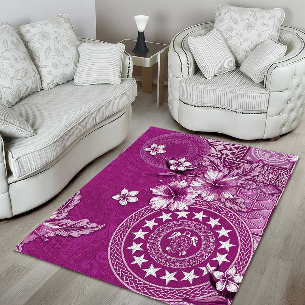 Cook Islands Area Rug Fandango Hibiscus And Stars