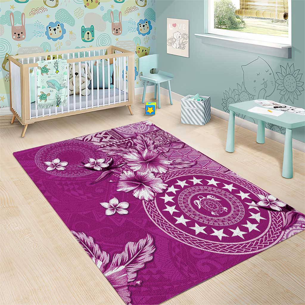 Cook Islands Area Rug Fandango Hibiscus And Stars