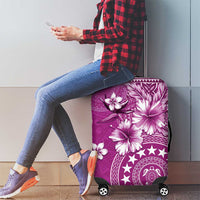 Cook Islands Luggage Cover Fandango Hibiscus And Stars