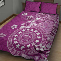 Cook Islands Quilt Bed Set Fandango Hibiscus And Stars