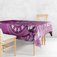 Cook Islands Tablecloth Fandango Hibiscus And Stars
