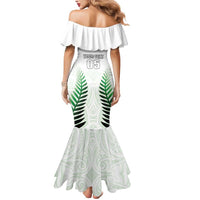Custom New Zealand Fern Football Mermaid Dress Simple Style