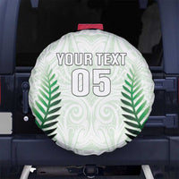 Custom New Zealand Fern Football Spare Tire Cover Simple Style