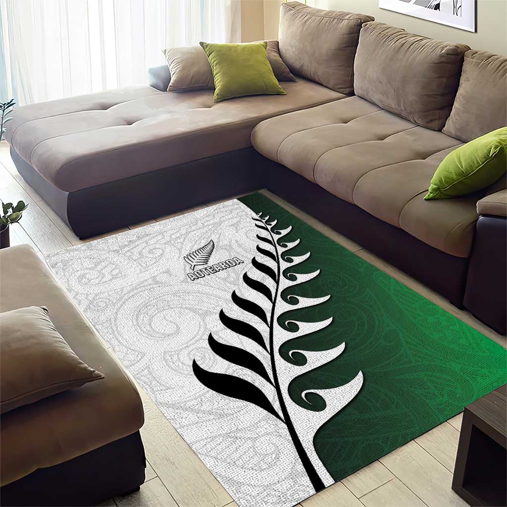 New Zealand Football Area Rug Go Aotearoa