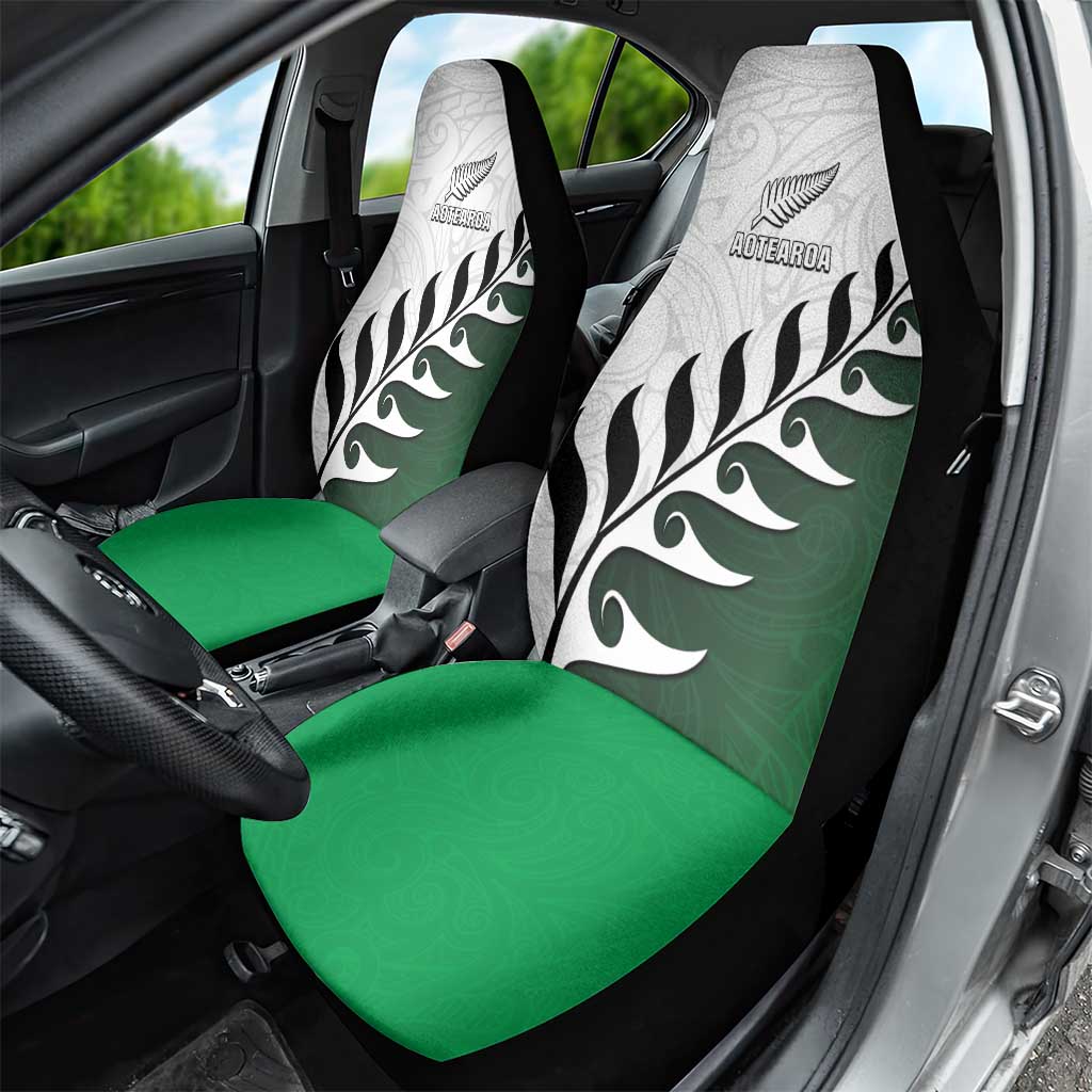 New Zealand Football Car Seat Cover Go Aotearoa