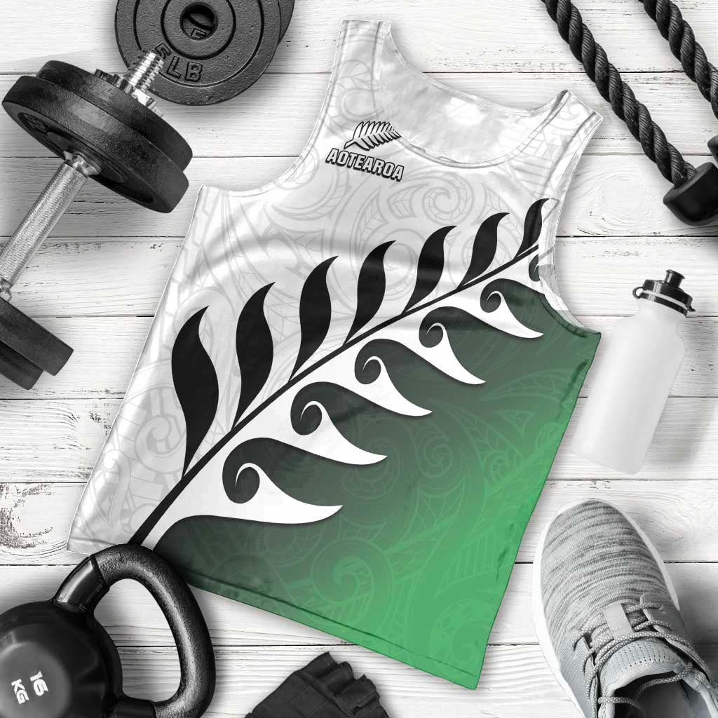 Custom New Zealand Football Men Tank Top Go Aotearoa