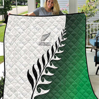 New Zealand Football Quilt Go Aotearoa LT05 Green - Polynesian Pride
