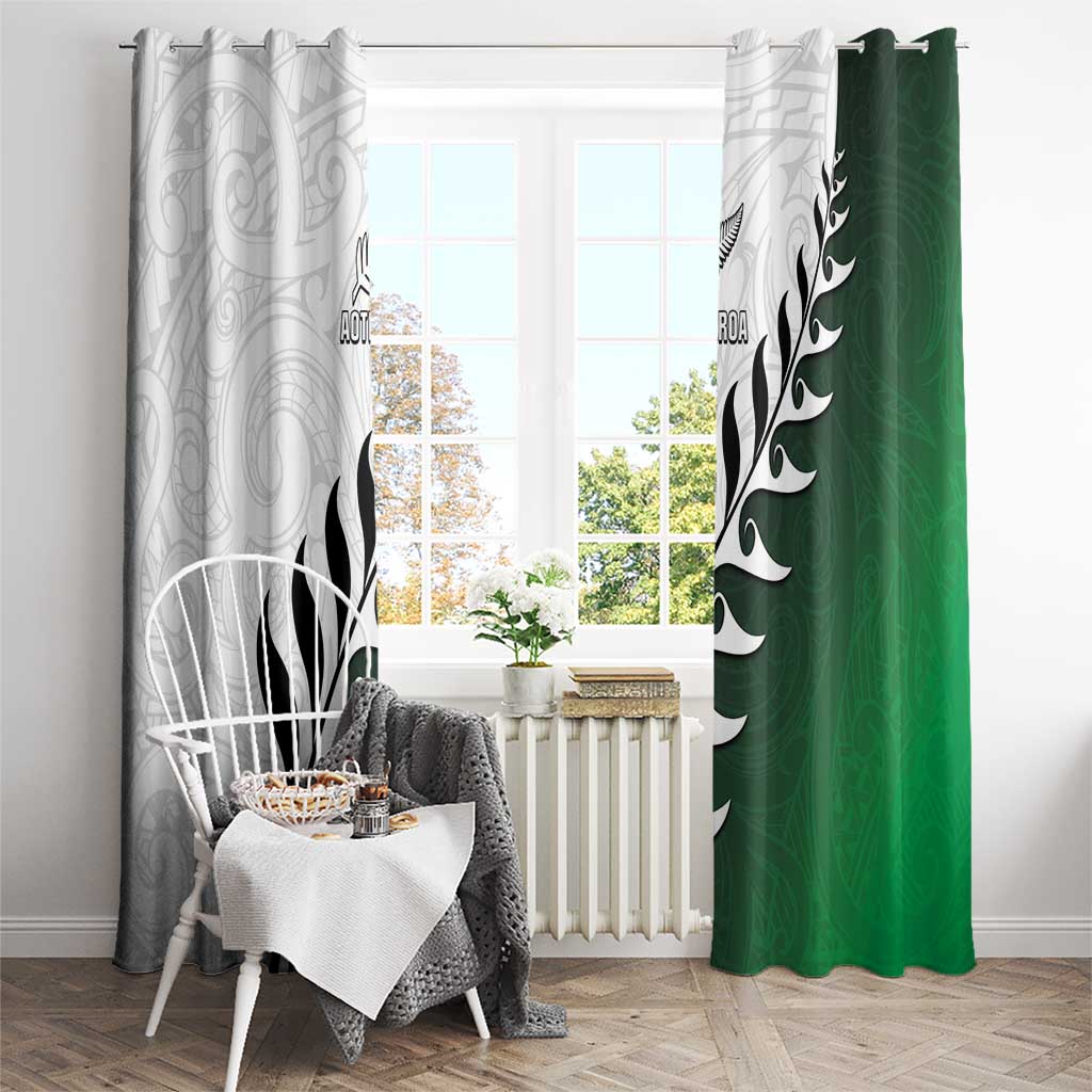 New Zealand Football Window Curtain Go Aotearoa