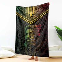 Happy Vanuatu Father Lini Day Blanket