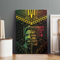 Happy Vanuatu Father Lini Day Canvas Wall Art