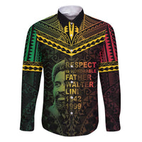 Happy Vanuatu Father Lini Day Family Matching Puletasi and Hawaiian Shirt