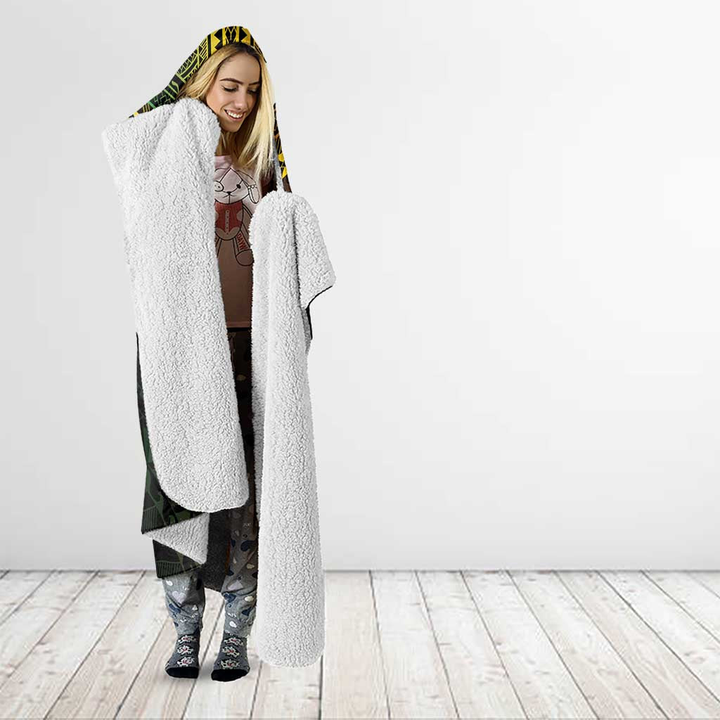 Happy Vanuatu Father Lini Day Hooded Blanket