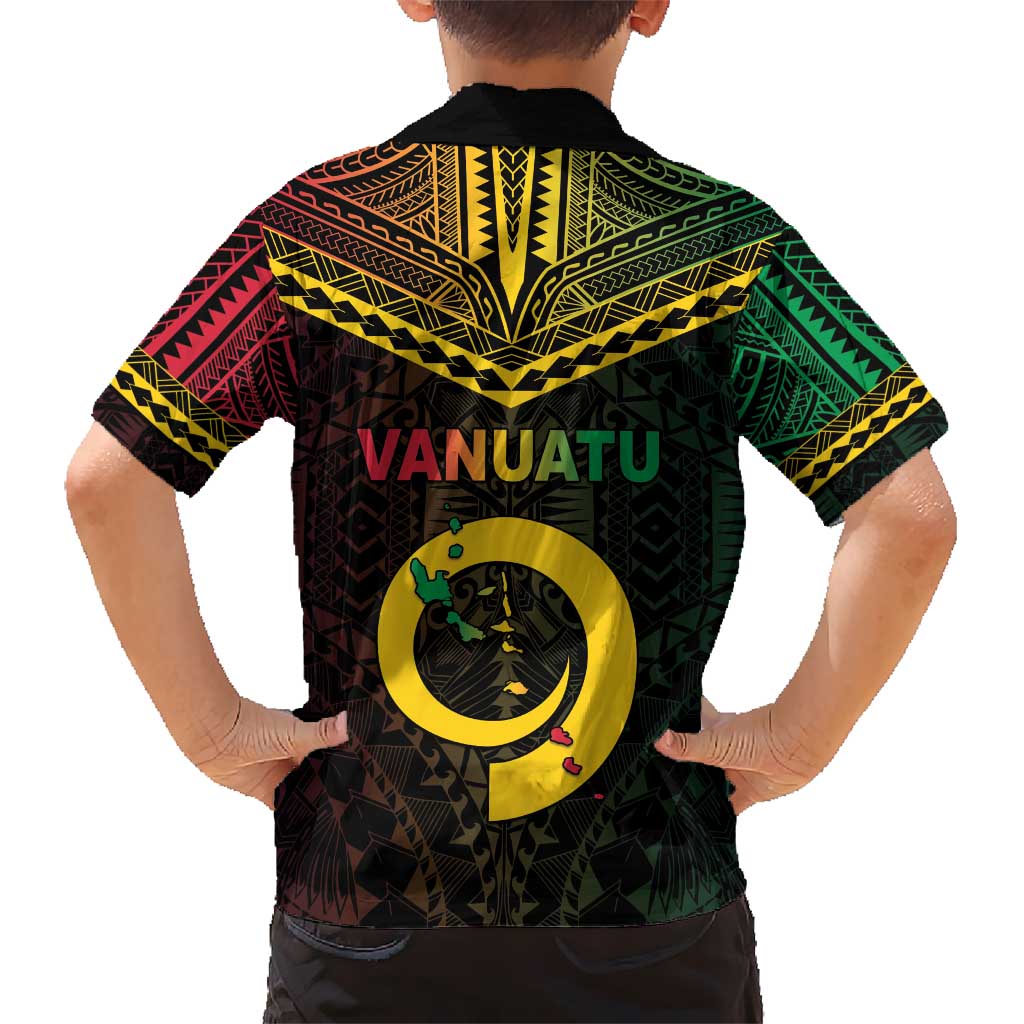 Happy Vanuatu Father Lini Day Kid Hawaiian Shirt