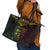 Happy Vanuatu Father Lini Day Leather Tote Bag