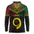 Happy Vanuatu Father Lini Day Long Sleeve Polo Shirt