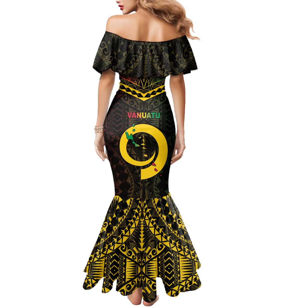 Happy Vanuatu Father Lini Day Mermaid Dress