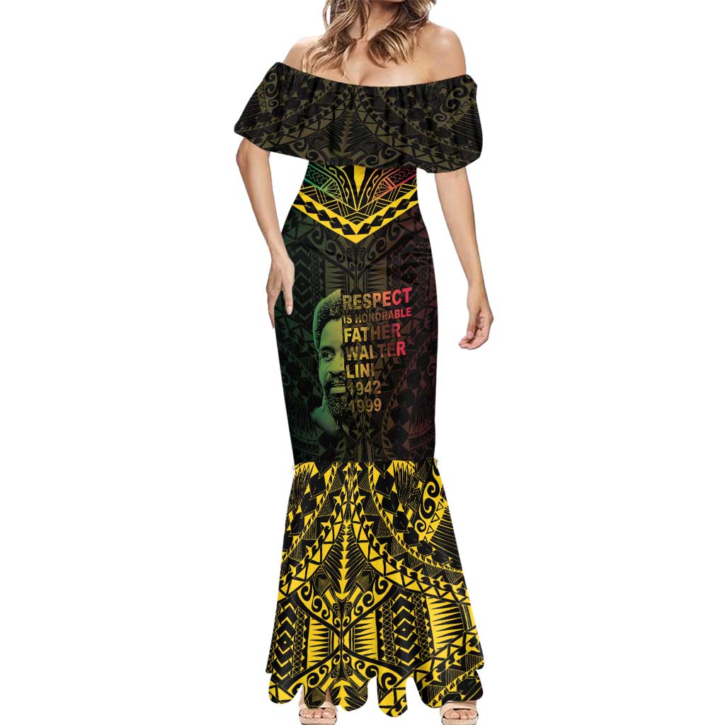 Happy Vanuatu Father Lini Day Mermaid Dress