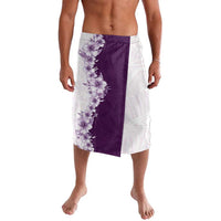 Hawaii Hibiscus Flowers Lavalava Purple Polynesian Pattern
