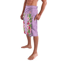 Hawaii Tropical Flowers Lavalava Lavender Polynesian Tattoo Art