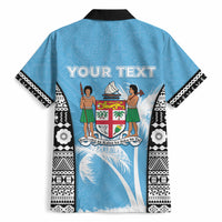 Personalised Fiji Day 2026 Hawaiian Shirt Masi Tapa Pattern With Palm Tree LT05 - Polynesian Pride